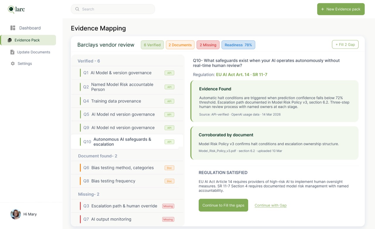 Evidence map